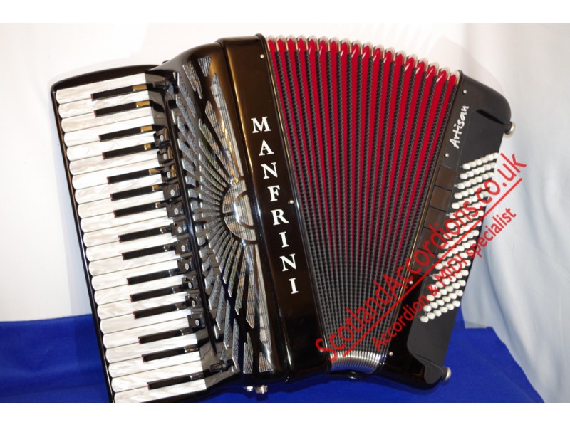 Manfrini Artisan 96 bass MIDI Accordion